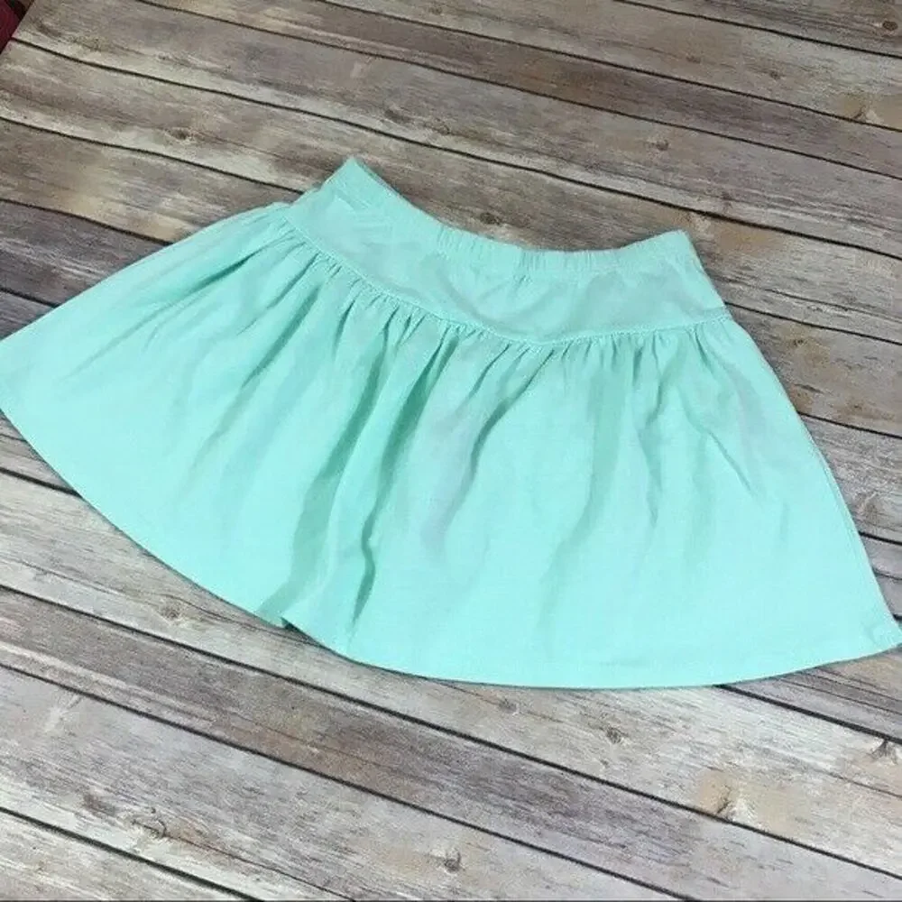Gymboree Girls Skirt‎ Size 10 Knit Sweet Mint Pull On Elastic Waist NEW